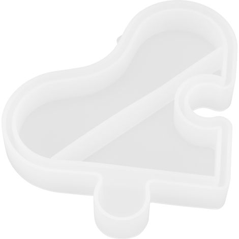 Moule en silicone DIY en forme de cœur, plateau, boîte de rangement, miroir, boîte à bijoux à monter soi-même, cadeau. (1/5)