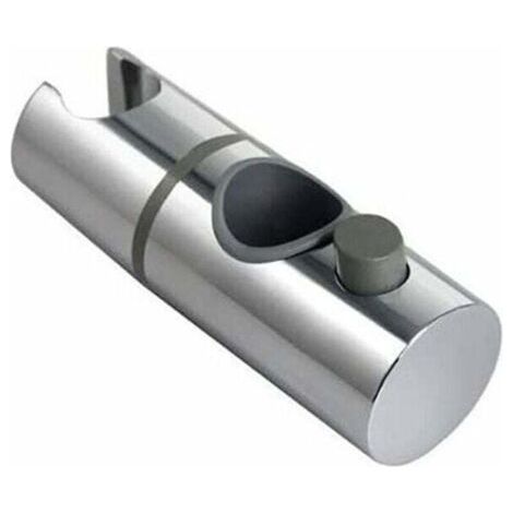 Support de Pommeau de Douche Réglable à 360° - Compatible avec Diamètre 28MM, ABS, Plaqué Chrome (1/4)