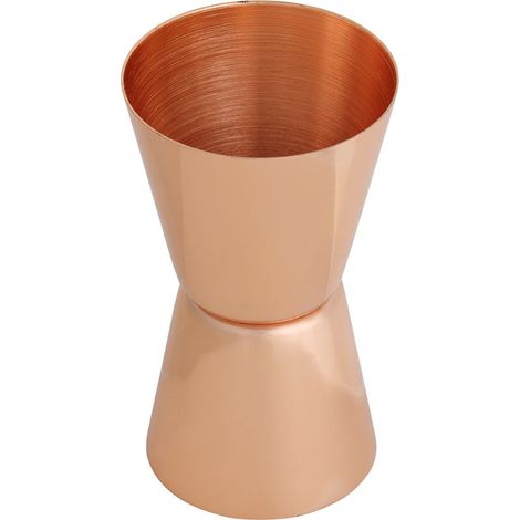 Doseur à cocktail double en acier inoxydable 30/45 ml, verre doseur pour alcool (en onces). (1/5)