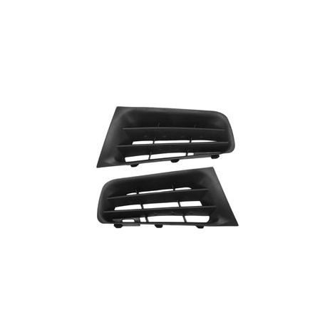 2 schwarze Kühlergrills, rechts und links, Teilenummer 7701474478, für Megane 2 Phase II (1/5)