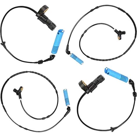 4Pcs + Capteur de Vitesse de Roue de Voiture ArrièRe pour E46 316 318 320 330 Z4 E85 E86 34526752681 34526752682 (1/5)