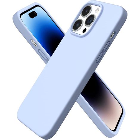 Coque en silicone liquide pour iPhone 14 Pro Max 6,7 pouces, protection intégrale ultra fine (1/5)