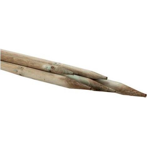 PALO IMPREGNATO TONDO C/PUNTA D 3XH120 CM