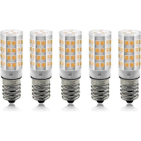 Lot de 5 ampoules LED E14 - Ampoules maïs 3 W - Équivalent ampoules incandescentes 30 W - Blanc chaud 3000 K - Non dimmables [Classe énergétique A+] (1/5)