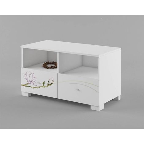 Mueble TV Grace 100 cm blanco