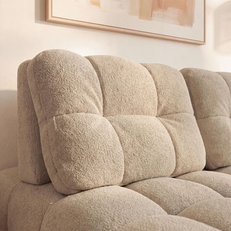 Mömax Schlafsofa Liara Webstoff Beige (1/5)
