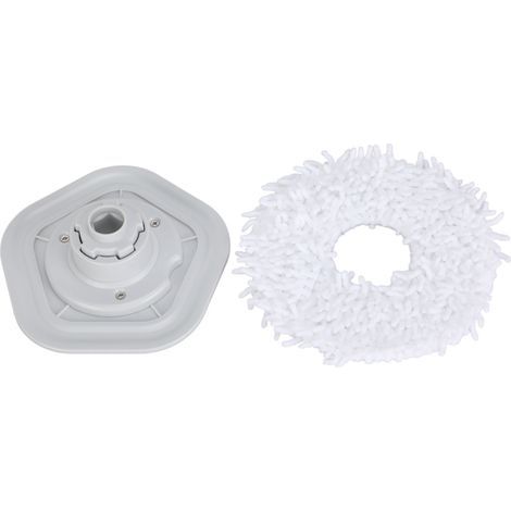 Vacuum Cleaner Rag Accessories Replacement Spare Part Cleaning Mop Rag with ABS Rotating Tray for Dreame W10 Pro (1/5)
