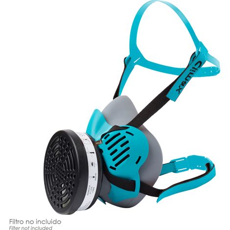 Maschera 820 per 757 filtri (filtro non incluso) mezza maschera, mascheragas respiratore, mascheragas maschera.