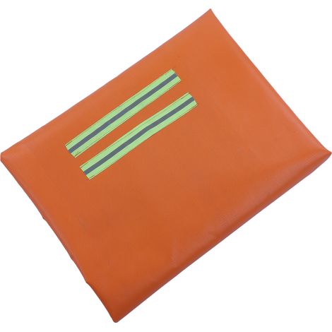Cape ignifugée pour enfants, manteau à capuche ignifugé en silicone et fibre de verre, vêtement de protection contre le feu (1/5)