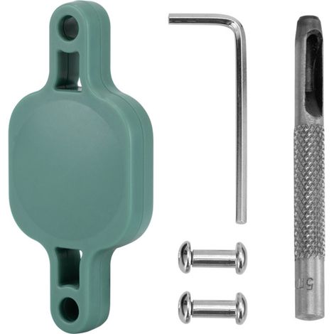 Wasserdichte Hülle für Haustierhalsbänder, kompatibel mit Airtag, Diebstahl- und Verlustschutz, für Halsbänder aller Breiten. (1/5)