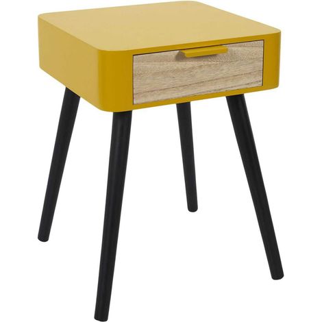Mesita de noche WENDY con cajón