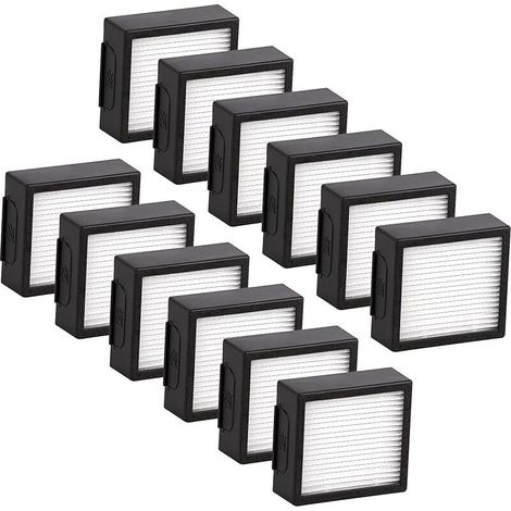 (12 pieces) Combo J9+ Replacement HEPA Filter compatible with iRobot Roomba Combo J7+ Plus/Combo J9+ / Combo robot vacuum cleaner (1/5)