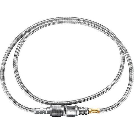 Voici une proposition de titre produit en français (moins de 190 caractères) :

Tuyau de rallonge gaz camping 50/100 cm, adaptateur réchaud bouteille, connecteur flexible exterieur, extensible 100 cm (1/4)