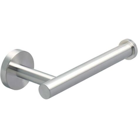 Portarotolo da parete in acciaio inox SUS304, portarotolo per bagno e cucina, spazzolato