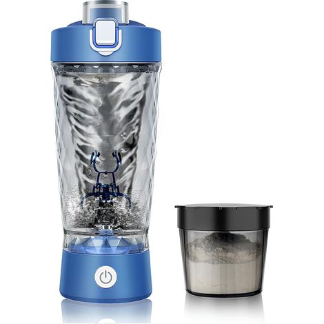 Mixeur électrique portable 650 ml avec chargement USB (bleu) (1/5)