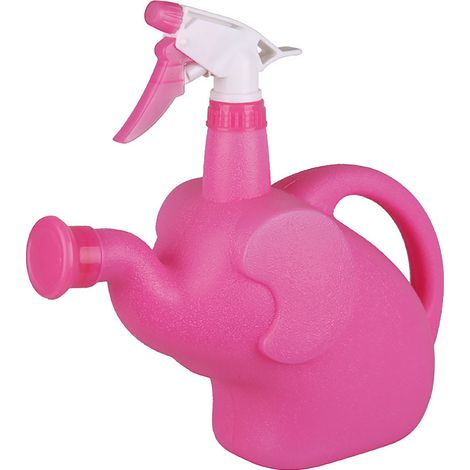 Arrosoir éléphant 2 en 1 PP 27x27x10cm bec précis anti-fuite ergonomique durable couleur aléatoire idéal intérieur extérieur (1/5)