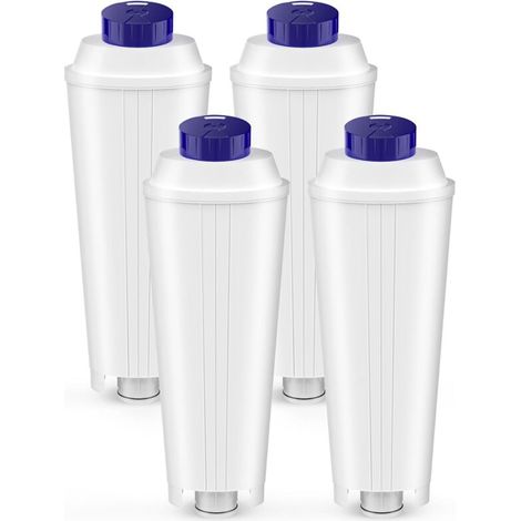 Piece DLSC002 Filter for Delonghi Magnifica s, Dinamica, ECAM, ESAM, ETAM, Primadonna, BCO, EC Series Coffee Machine, Water Filter Cartridges for Delonghi to soften water and remove limescale deposits