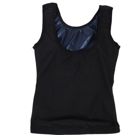 Gilet amincissant thermique femme, gaine sculptante shapewear taille L/XL, effet sauna pour ventre plat. (1/5)
