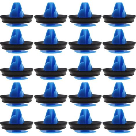 Set di 20 clip per minigonne laterali, clip per finiture portiere, rivetti di fissaggio per passaruota posteriori 735537083 compatibili (1/4)