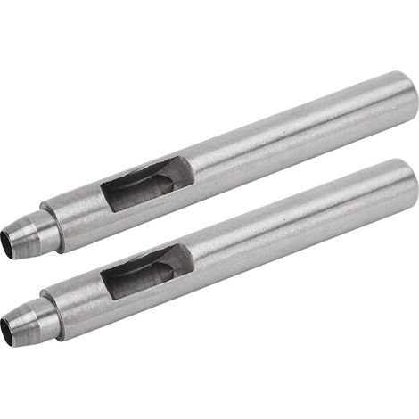 2 Stück Lochzange für DIY-Leder, runde Hohllochstanzen, 7 mm (1/5)