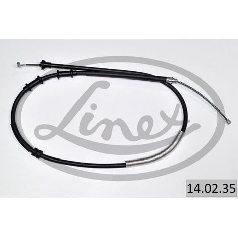 Tirette à câble, frein de stationnement LINEX 14.02.35 FIAT 55700926 55704105
