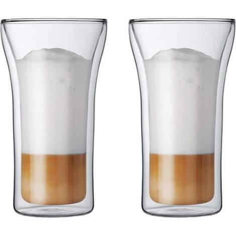 Set 2 Gläser - BODUM - Assam - Doppelwandig - 0.2 l - Transparent (1/4)