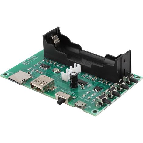 Carte d'amplificateur de puissance audio stéréo numérique Bluetooth double canal HW-433 à deux canaux de 5 W (1/5)