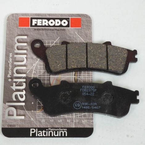 Plaquette de frein Ferodo pour Moto Honda 250 Jazz 2003 à 2004 (1/2)