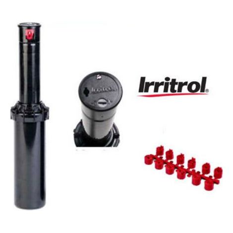 10 IRRIGATORE TURBINA POP UP IRRITROL 430R 1/2 IRRIGAZIONE PRATO GIARDINO