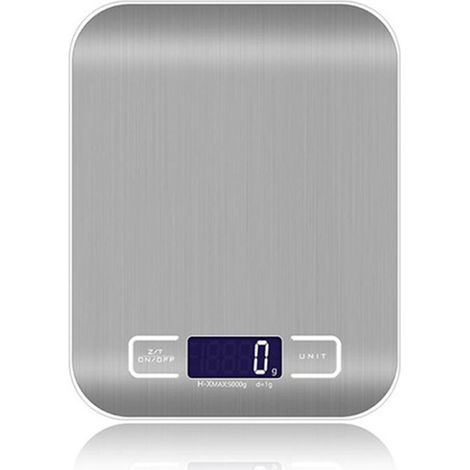 Balance de cuisine électronique précise 5kg/1g, affichage LCD numérique, outil de pesée pour aliments (1/3)