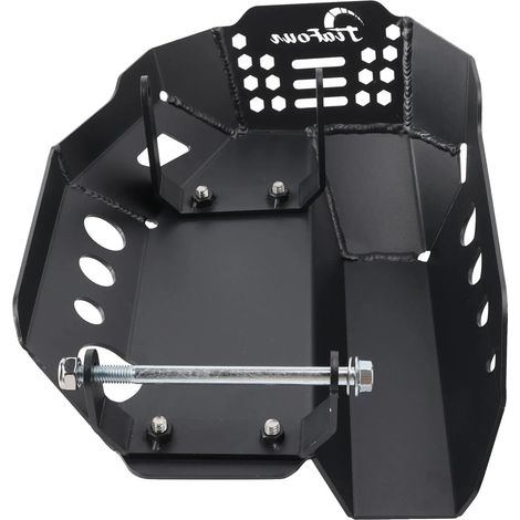Protector de motor, aleación de aluminio de alta resistencia, 62 cm x 30,5 cm x 5 cm, compatible con motocicletas CL250 y CL300, protección resistente contra escombros, pesa 2,5 kg. (1/5)