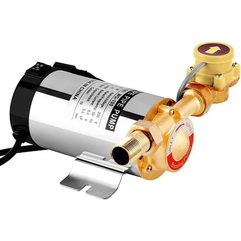 Union – Pompe de surpression 100W 220V – Débit 15L/min – Acier inoxydable pour stabilisation automatique de l'eau – Usage domestique (1/3)
