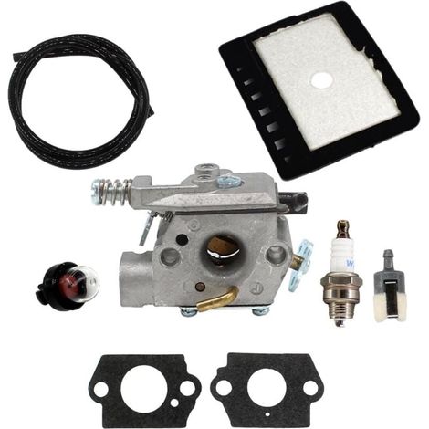Carburador + filtro de aire para Echo CS-303T/CS-3000 - Números de pieza WT-402A/WT-402/12300139136 - Para motosierras CS-3400/CS-3450 - Fiable - Forestal (1/4)