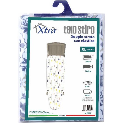 Telo Asse Stiro 2 Strati Elasti. 140X55 Xtra 09900