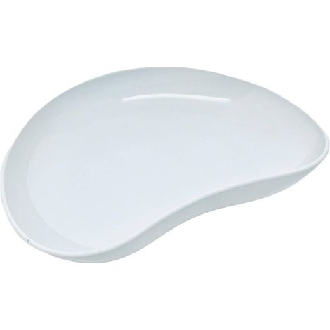 M.p.s. set 6 piatto fondo porcellana bianco 22x16x4 cm (1/3)