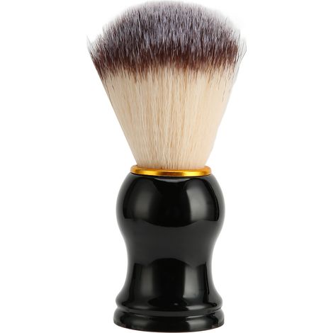 Brosse à poussière en nylon doux pour visage et cou, outil de nettoyage capillaire pour salon de coiffure. (1/5)