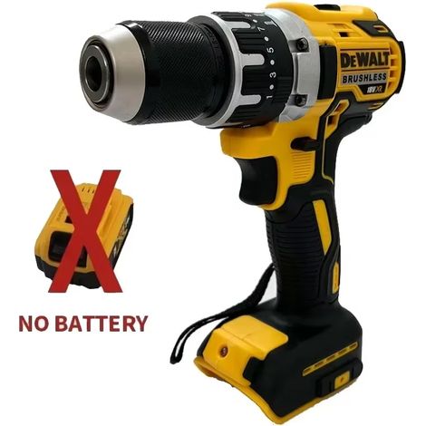 DEWALT DCD796 Perceuse visseuse à percussion sans fil moteur sans charbon, grande puissance pour menuiserie et maçonnerie (1/5)