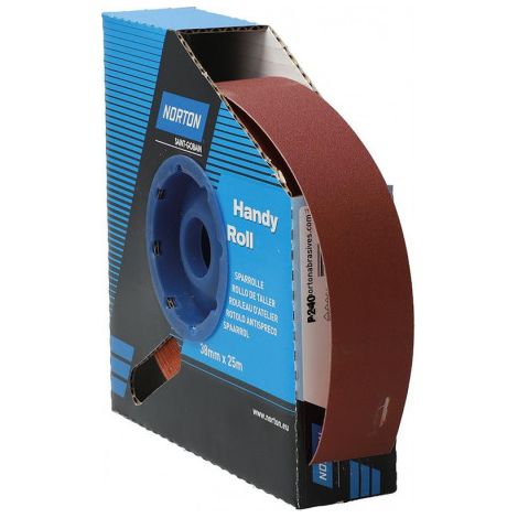 Rouleau d'atelier grain 240 25mx38mm R222 - Norton