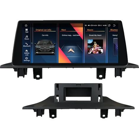 Radio de coche, tamaño de pantalla, compatibilidad con smartphone, compatible con BMW X1 F48 2016 2017 NBT, W6 (6G-64G)-NBT AHD AIPRO (1/2)