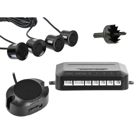 Capteur de stationnement - avertisseur sonore de recul + 4 capteurs (40) (1/5)
