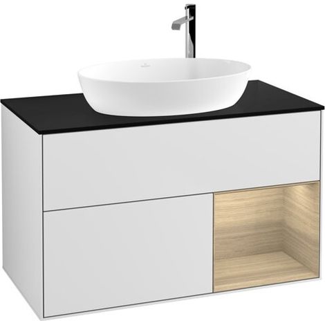 Villeroy & Boch F902PCMT meuble sous-lavabo Finion F90 (1/2)