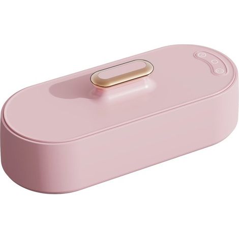 Nettoyeur à ultrasons – Rose – 301-500 ml – USB – 2 modes – Bijoux, lunettes – Nettoyage en profondeur (1/5)