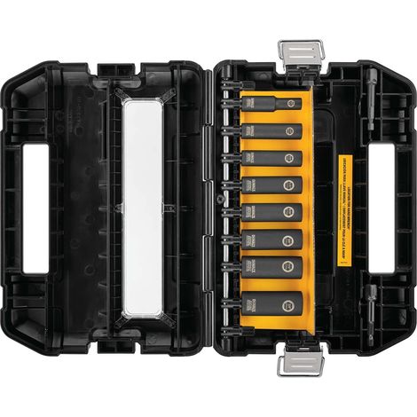 DEWALT Set di chiavi a bussola, SAE, 3/8", 10 pezzi (DW22838)