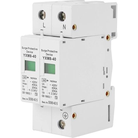 Stück 220V 2P 40KA Überspannungsschutzgerät für den Hausgebrauch