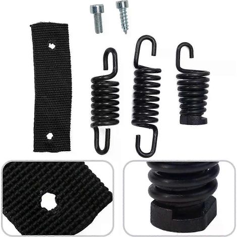 Kit de ressorts AV 435, kit de remplacement anti-vibrations noir, compatible avec MCCULLOCH 335, 338, 420 et Jonsered 2035 C137. Accessoires pour outils - JXLGV (1/5)