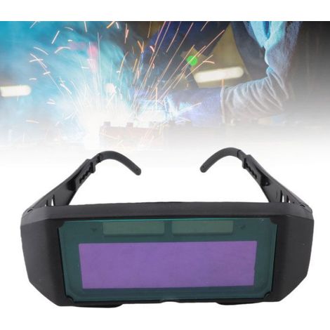 Lunettes de soudage Lunettes de pour soudeur, écran à gradation automatique, accessoires de soudage de auto conduite (1/4)