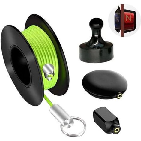 Extracteur Fil Magnétique,pour électricien Support de tuyau d'électricien Outil de câble utilisé (1/5)