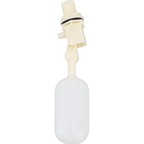 Robinet à Boisseau Sphérique à Flotteur pour Réservoir d'eau, Robinet à Flotteur à Filetage Mâle Robinet à Boisseau Sphérique à Flotteur en Plastique avec Bras Automatiques (1/5)