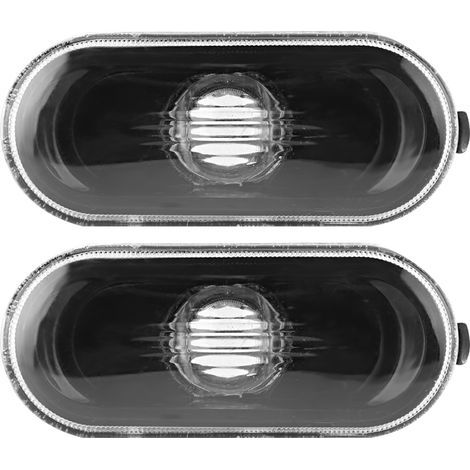 2x Feux de Position Clignotants Latéraux pour Voiture avec Cache Noir Compatible Bora/Golf 4/MK4 (1/5)