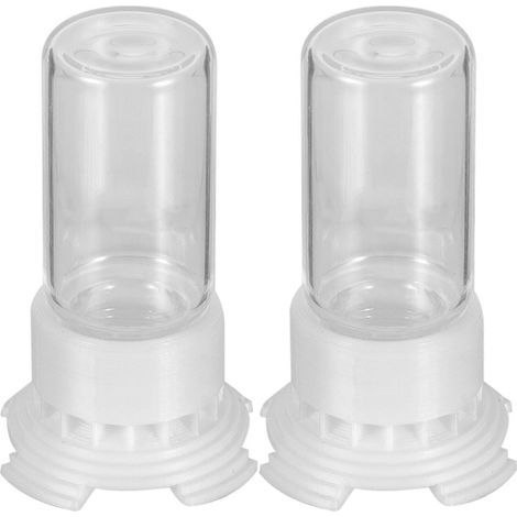 Lot de 2 abreuvoirs pour fourmilière, zones d'alimentation en eau pour nids de fourmis, abreuvoirs en plastique pour fourmis-5x3cm (1/3)